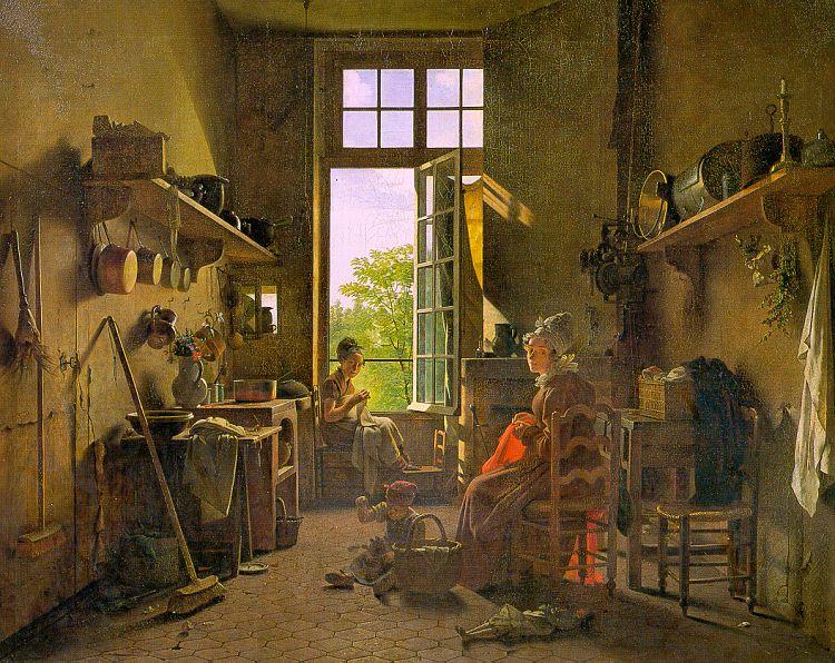  Martin  Drolling Interior of a Kitchen